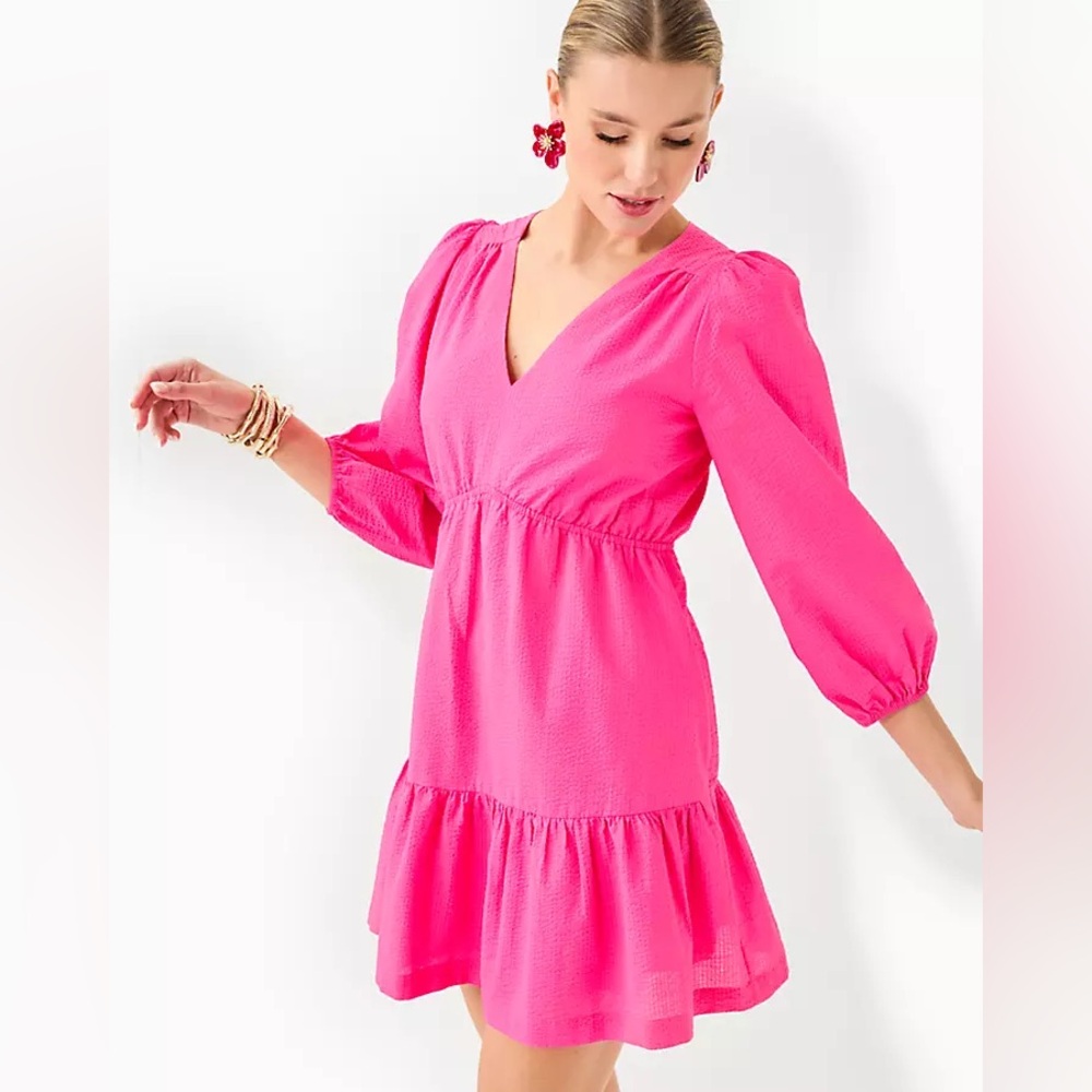 Lilly Pulitzer Deacon Dress - Passion Fruit Pink